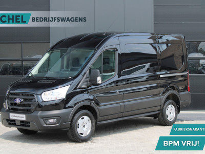 Ford Transit 350 2.0 TDCI L2H2 Trend 165pk - Facelift - 2x Schuifdeur - Adaptive Cruise - Navigatie - Blind Spot - 360 Camera - Stoel - Stuurverwarming - Rijklaar