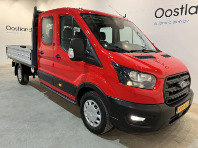Ford Transit 350 2.0 TDCI L3H1 130 PK DC 6 pers. Trend Open Laadbak / Euro 6 / Airco / Cruise Control / 35.000 KM !! foto 15