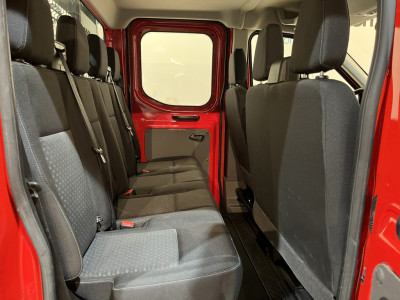 Ford Transit 350 2.0 TDCI L3H1 130 PK DC 6 pers. Trend Open Laadbak / Euro 6 / Airco / Cruise Control / 35.000 KM !! foto 17