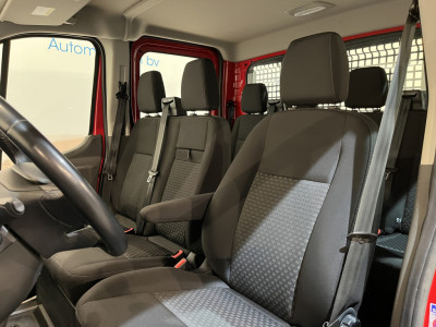 Ford Transit 350 2.0 TDCI L3H1 130 PK DC 6 pers. Trend Open Laadbak / Euro 6 / Airco / Cruise Control / 35.000 KM !! foto 8