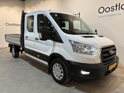 Ford Transit 350 2.0 TDCI L3H1 DC Trend 4x4 / Open Laadbak / Dubbel Cabine 6 pers. / Airco / Trekhaak 2,8T / 54.500 KM !! 17