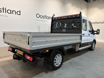 Ford Transit 350 2.0 TDCI L3H1 DC Trend 4x4 / Open Laadbak / Dubbel Cabine 6 pers. / Airco / Trekhaak 2,8T / 54.500 KM !! 18