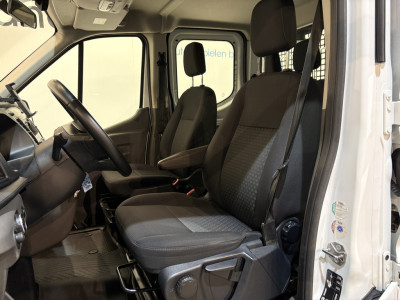 Ford Transit 350 2.0 TDCI L3H1 DC Trend 4x4 / Open Laadbak / Dubbel Cabine 6 pers. / Airco / Trekhaak 2,8T / 54.500 KM !! 7