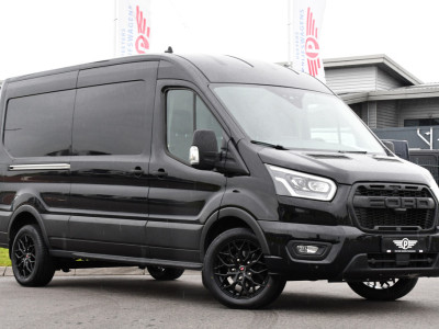 Ford Transit 350 2.0 TDCI L3H2 Black Edition Camera, Cruise, Carplay, 185pk, Xenon, Multimedia, Automaat, Trekhaak, Sensoren, Uniek! foto 5