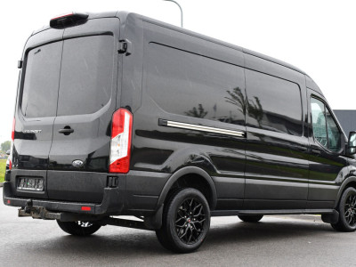 Ford Transit 350 2.0 TDCI L3H2 Black Edition Camera, Cruise, Carplay, 185pk, Xenon, Multimedia, Automaat, Trekhaak, Sensoren, Uniek! foto 6