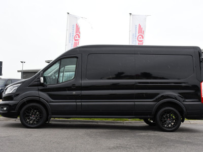 Ford Transit 350 2.0 TDCI L3H2 Black Edition Camera, Cruise, Carplay, 185pk, Xenon, Multimedia, Automaat, Trekhaak, Sensoren, Uniek! foto 9