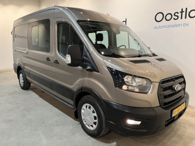Ford Transit 350 2.0 TDCI L3H2 DC Dubbel Cabine Trend 170 PK Automaat / Euro 6 / Airco / CarPlay / Adap. Cruise Control / Camera 360 / Navigatie / 65.000 KM !! 17