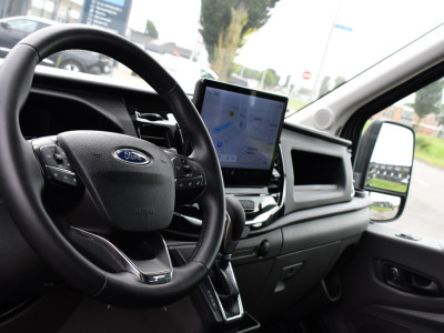 Ford Transit 350 2.0 TDCI L3H2 DC Raptor Grill Cruise, Camera, Carplay, Automaat, Sensoren, Trekhaak, NAVI, Multimedia, Uniek! foto 12