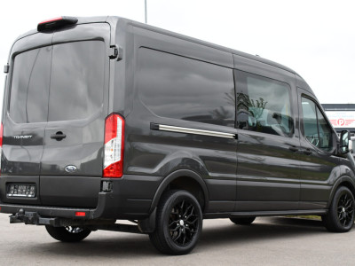Ford Transit 350 2.0 TDCI L3H2 DC Raptor Grill Cruise, Camera, Carplay, Automaat, Sensoren, Trekhaak, NAVI, Multimedia, Uniek! foto 6