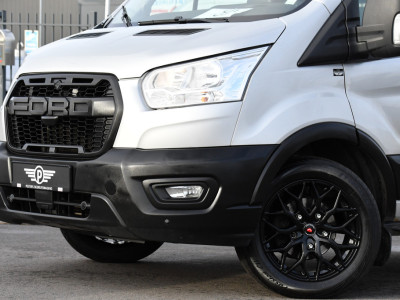 Ford Transit 350 2.0 TDCI L3H2 Raptor Edition Camera, Cruise, Carplay, 170pk, Trekhaak, Multimedia, Sensoren, Uniek! foto 7