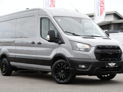 Ford Transit 350 2.0 TDCI L3H2 Raptor Edition FACELIFT! Virtual, 360 Camera, Carplay, Adaptieve Cruise, Stoelverwarming, Stuur verwarming, 165pk, automaat, Trekhaak, Uniek! foto 5