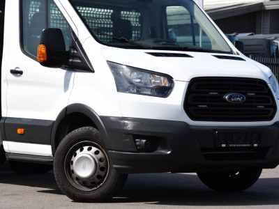 Ford Transit 350 2.0 TDCI L4H1 Openlaadbak Airco, Radio, 130pk, Pick-up, Uniek! foto 8