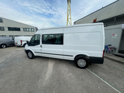 Ford Transit 350 2.0 TDCI l3 h3 dubbel cab 78175 km foto 6