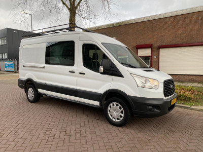 Ford Transit 350 2.2 TDCI L2H2 DC Ambiente * Cruise Control * 2015 * Euro5 * 92KW=125PK * APK 17-4-2026 * Nette Bus * 2