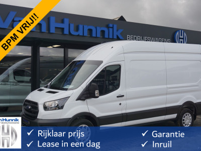 Ford Transit 350L 105PK L3H3 BPM VRIJ!! Navi, 360Â° Camera, Adap. Cruise, 270Â° Deur!! NR. A44
