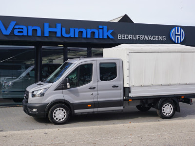 Ford Transit 350L 130PK Doka Open Laadbak L3 BPM VRIJ!! Sync4 Navi, Camera, Adap Cruise, Garantie 2028!! NR. D01* foto 4