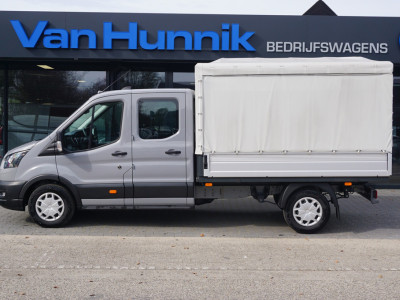 Ford Transit 350L 130PK Doka Open Laadbak L3 BPM VRIJ!! Sync4 Navi, Camera, Adap Cruise, Garantie 2028!! NR. D01* foto 5