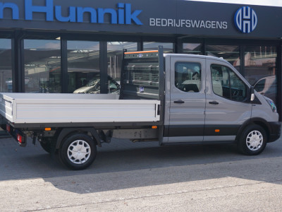 Ford Transit 350L 130PK Doka Open Laadbak L3 BPM VRIJ!! Sync4 Navi, Camera, Adap Cruise, Garantie 2028!! NR. D01* foto 8