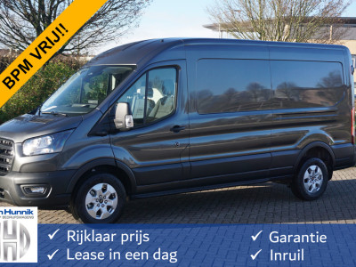 Ford Transit 350L 130PK L3H2 LDT BPM VRIJ!! 10 Navi, 360Â° Cam, Adap. Cruise, LM Velgen!! NR. 778