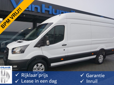 Ford Transit 350L 130PK L4H3 BPM VRIJ!! Navi, 360Â° Camera, Adap. Cruise, LM Velg!! NR. A151