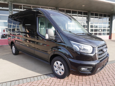 Ford Transit 350L 2.0 TDCI 165PK L3H2 Limited Automaat nr.V103 | Airco | Adap.Cruise | 360Camera | Navi | Trekhaak foto 2