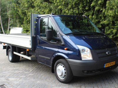 Ford Transit 350L 2.2 TDCI Ambiente EF 125PK Open Laadbak | Dubbelucht | Airco | Trekhaak | 10