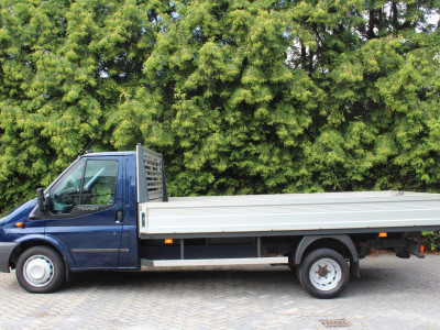 Ford Transit 350L 2.2 TDCI Ambiente EF 125PK Open Laadbak | Dubbelucht | Airco | Trekhaak | 7