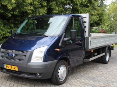 Ford Transit 350L 2.2 TDCI Ambiente EF 125PK Open Laadbak | Dubbelucht | Airco | Trekhaak | 8