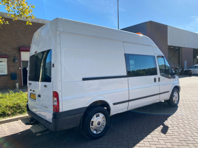 Ford Transit 350L 2.2 TDCI Ambiente EF HD Jumbo / 2014 / Euro5 / Airco / 168.478 KM NAP/ APK 29-5-2027 / 92KW=125PK / PDC / foto 3