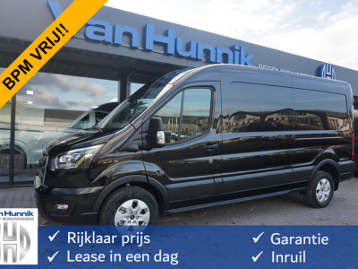 Ford Transit 350L L3H2 Limited AUT-10 RWD 165PK BPM VRIJ Navi, Adap. Cruise, 360Â° Cam, 3.5T Trekhaak!! NR. A210