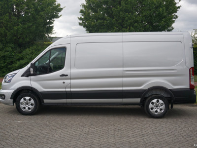 Ford Transit 350L L3H2 Limited AUT-8 130PK BPM VRIJ Navi, Adap. Cruise, 360° Cam, Trekhaak, Xenon!! NR. A253 2