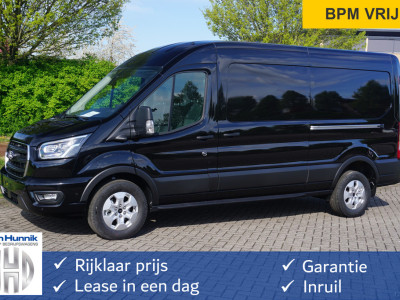 Ford Transit 350L L3H2 Limited AUT-8 165PK BPM VRIJ Navi, Adap. Cruise, 360Â° Cam, Trekhaak, 2x Schuifdeur!! NR. 276
