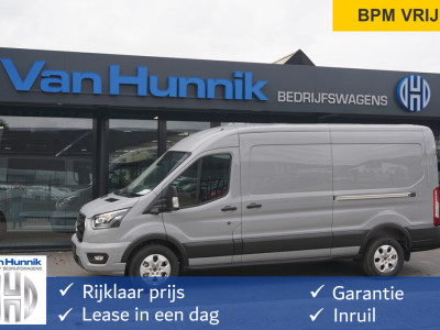 Ford Transit 350L L3H2 Limited AUT-8 165PK BPM VRIJ Navi, Adap. Cruise, 360Â° Cam, Trekhaak, 2x Schuifdeur!! NR. 318