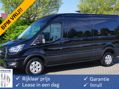 Ford Transit 350L L3H2 Limited AUT-8 165PK BPM VRIJ Navi, Adap. Cruise, 360Â° Cam, Trekhaak, Xenon!! NR. 241