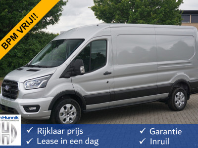 Ford Transit 350L L3H2 Limited AUT-8 165PK BPM VRIJ Navi, Adap. Cruise, 360Â° Cam, Trekhaak, Xenon!! NR. 257