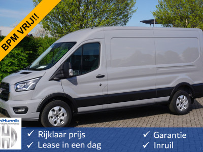 Ford Transit 350L L3H2 Limited AUT-8 165PK BPM VRIJ Navi, Camera, Xenon, Lm Velg, Trekhaak!! NR. A66