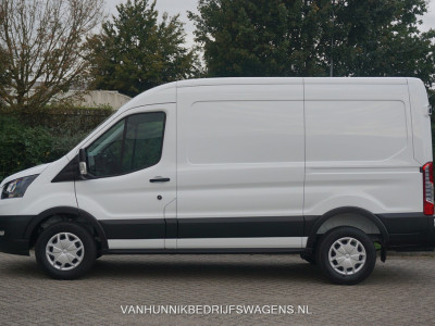 Ford Transit 350M 130PK L2H2 BPM VRIJ!! 12 Sync 4 Apple CP/Android A. Camera, Trekhaak!! NR. WV01* foto 2