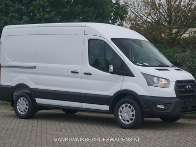 Ford Transit 350M 130PK L2H2 BPM VRIJ!! 12 Sync 4 Apple CP/Android A. Camera, Trekhaak!! NR. WV01* foto 6