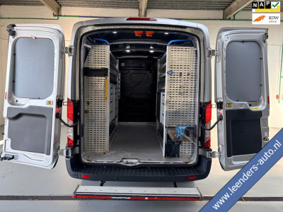 Ford Transit Automaat Servicewagen 350 2.0 TDCI 131PK euro6 L2H2 3Persoons Trend, Sortimo werkplaats inrichting, RIJKLAARPRIJS