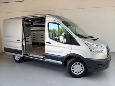 Ford Transit Automaat Servicewagen 350 2.0 TDCI 131PK euro6 L2H2 3Persoons Trend, Sortimo werkplaats inrichting, RIJKLAARPRIJS 2