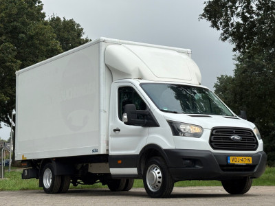 Ford Transit Bakwagen 350 2.0 TDCI L4H1|Dhollandia laadklep|EURO6|131PK|airco|bluetooth|drie zitplaatsen|elektrisch pakket foto 2