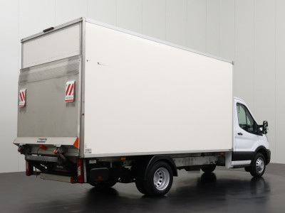 Ford Transit Bakwagen+Laadklep | Dubbellucht | Airco | Cruise | 3-Zits 2