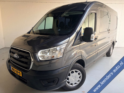 Ford Transit Dubbel Cabine 350 2.0 TDCI 170PK euro6 L3H2 Trend RWD, 6Persoons, Airco, Trekhaak 2800KG, Metallic lak, Nieuwe APK foto 2