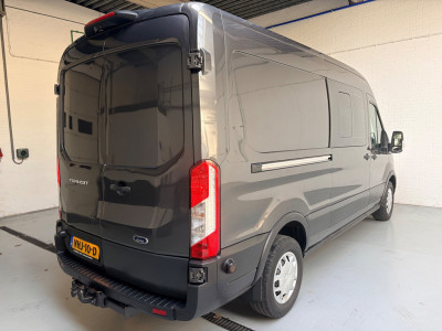 Ford Transit Dubbel Cabine 350 2.0 TDCI 170PK euro6 L3H2 Trend RWD, 6Persoons, Airco, Trekhaak 2800KG, Metallic lak, Nieuwe APK foto 8