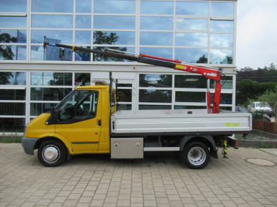 Ford Transit T350M 2.4 TDCI 125 + Maxilift 200.3 Crane Kraan Kran 3