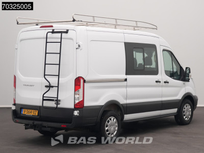 Ford Transit 105pk Dubbel Cabine L2H2 Trekhaak Airco Cruise Parkeersensoren v+a Imperiaal Euro6 L2 DC Doka Mixto Airco Trekhaak Cruise control 2