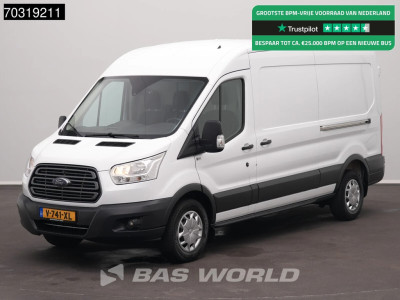 Ford Transit 130pk Automaat 2x Schuifdeur L3H2 Trekhaak Airco Cruise Camera Parkeersensoren v+a Euro6 L3 Airco Trekhaak Cruise control