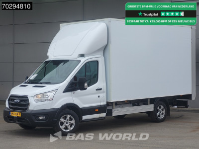 Ford Transit 130pk Bakwagen Laadklep Zijdeur Airco Cruise Camera Meubelbak Koffer 21m3 Airco Cruise control