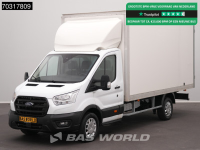 Ford Transit 130pk Bakwagen met Achterdeuren Airco Cruise Meubelbak Koffer Euro6 Airco Cruise control