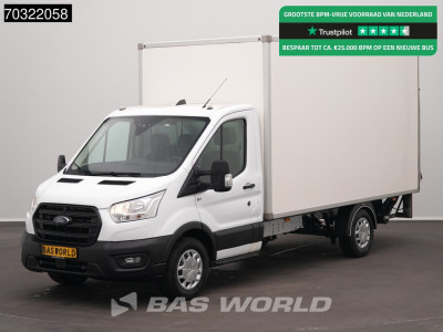 Ford Transit 130pk DHollandia Laadklep Bakwagen Airco Cruise Euro6 Meubelbak Koffer Airco Cruise control
